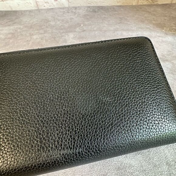 Gucci Leather Zumi Black Zippy Wallet - Picture 8 of 13